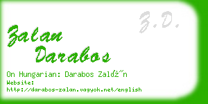 zalan darabos business card